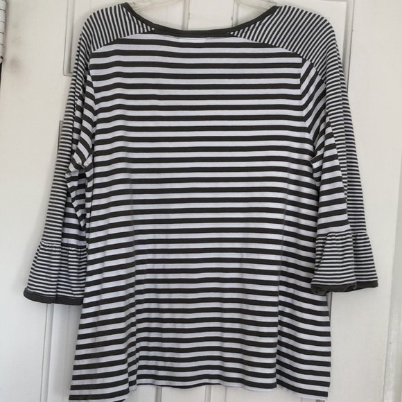 J Jill striped cotton top - Picture 2 of 8